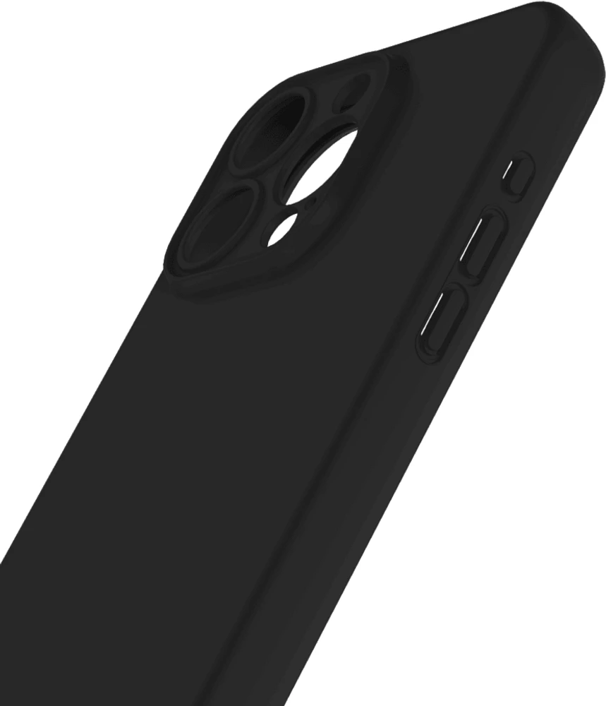 AP5XAVSIKBLCK Velvet Case iPhone 15 Pro Black