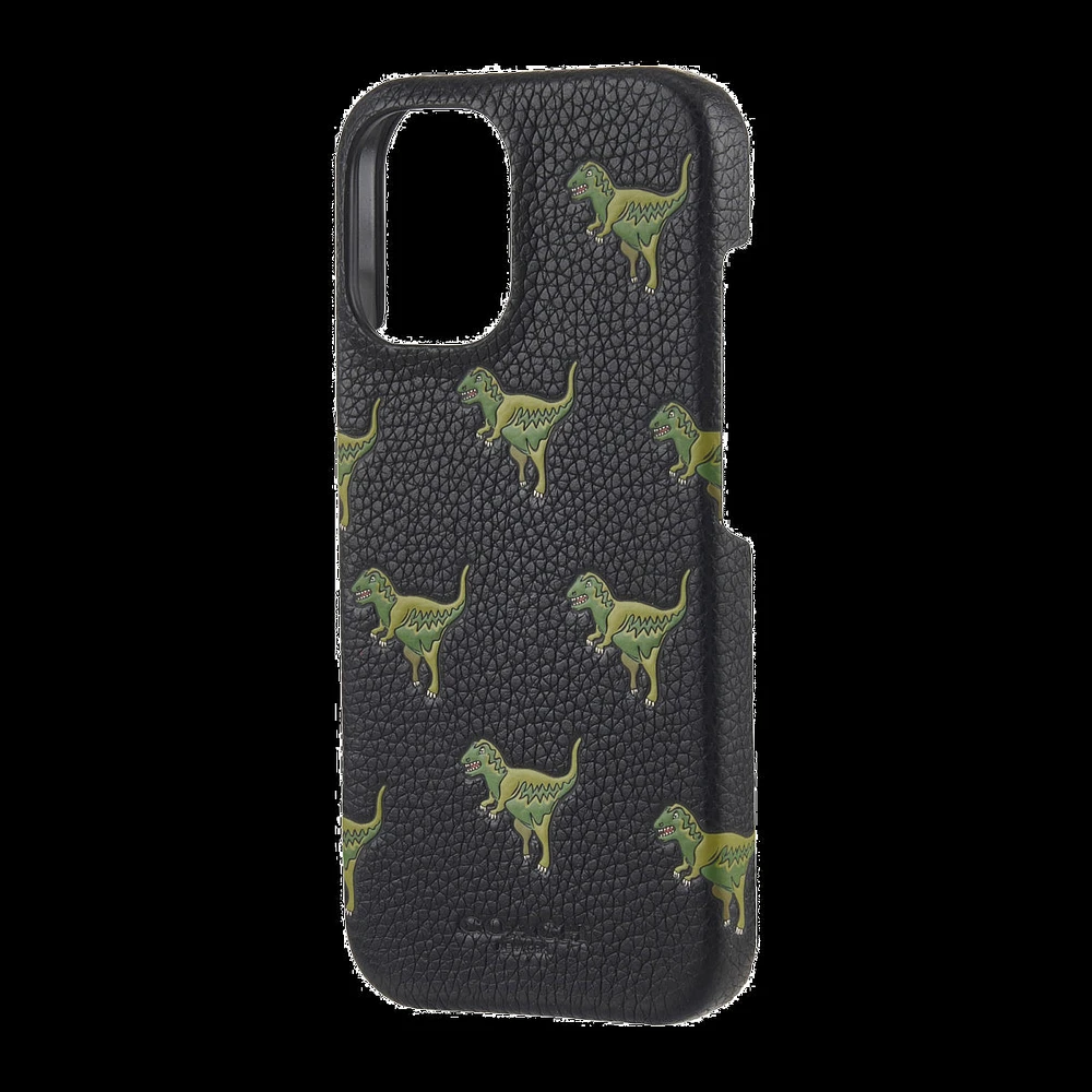 iPhone 16 Coach Leather Slim Wrap Case - Repeat Rexy