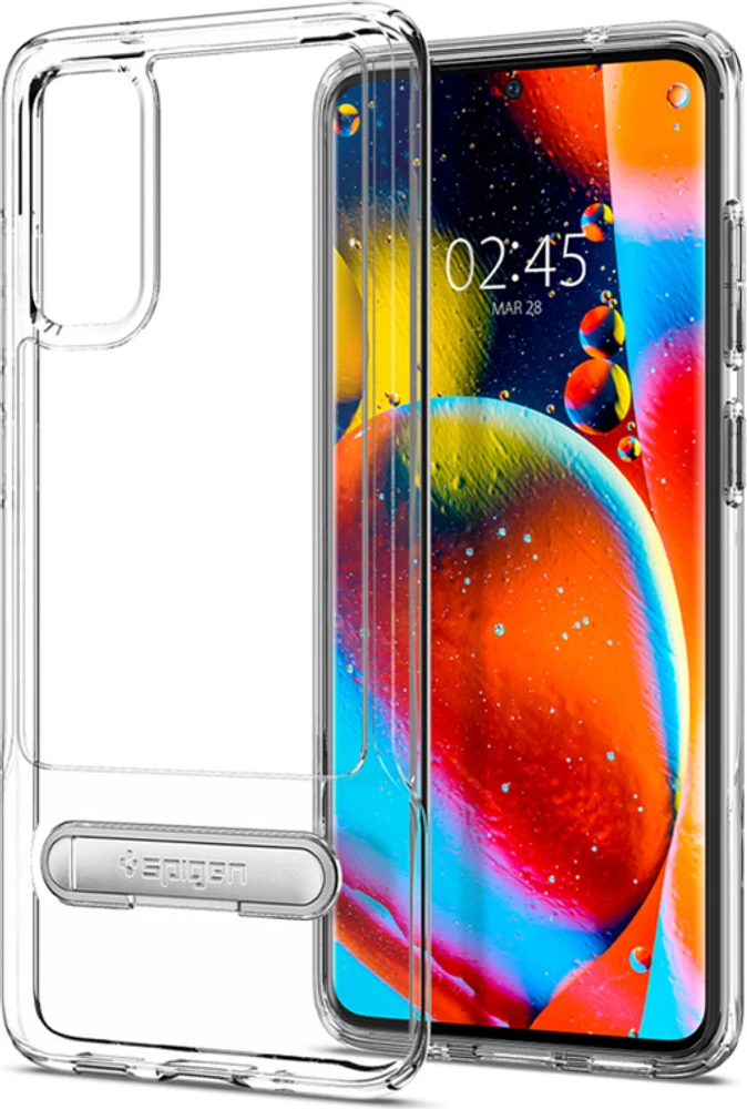 Étui Spigen Slim Armor Essential S pour Samsung Galaxy S20 - Cristal clair