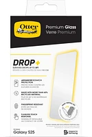 OtterBox - Premium Glass Screen Protector for Samsung Galaxy S25 - Clear