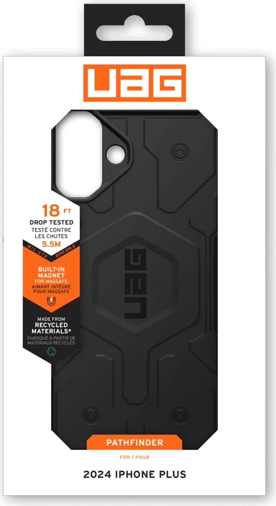 iPhone 16 Plus UAG Pathfinder MagSafe Case - Black