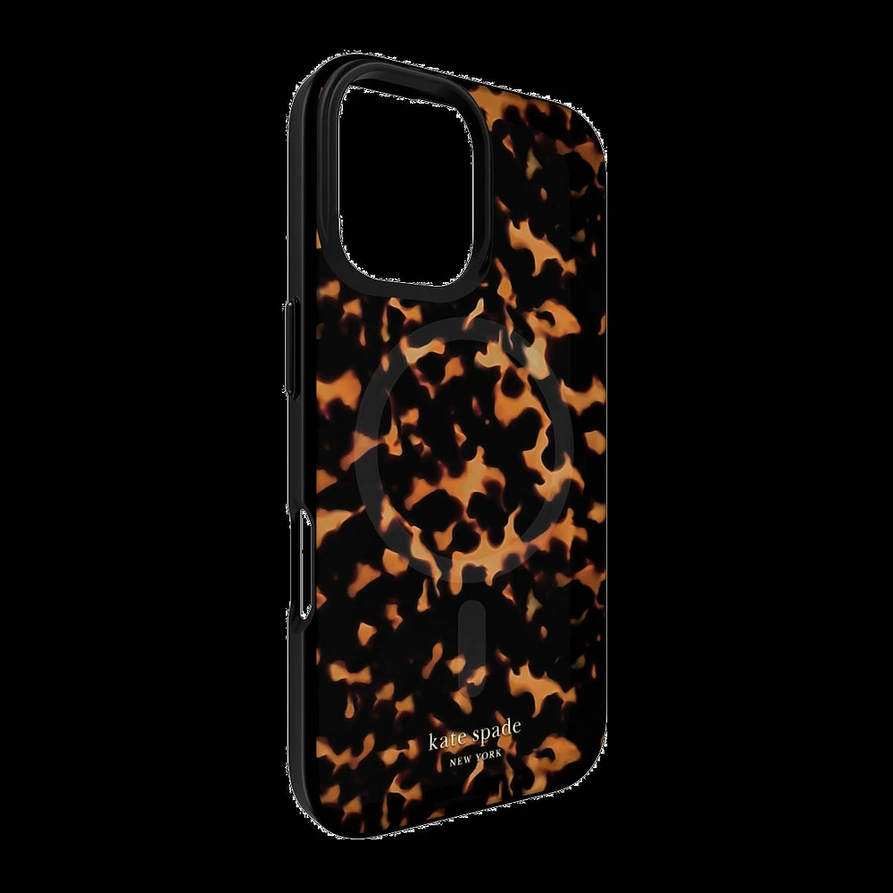 iPhone 16 Kate Spade Protective Prints MagSafe Case - Tortoise