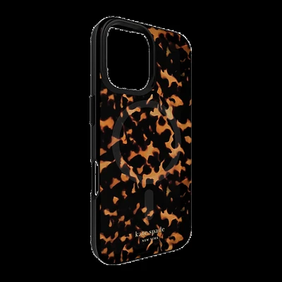iPhone 16 Kate Spade Protective Prints MagSafe Case - Tortoise