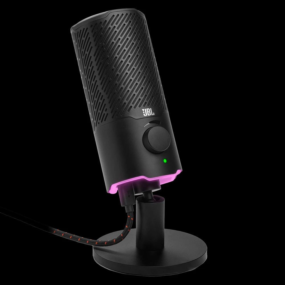 Jbl - Quantum Stream Dual Pattern Usb Microphone - Black