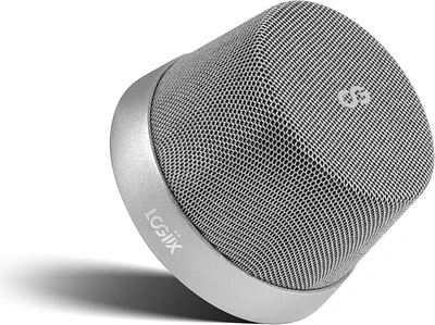 LOGiiX Blue Piston Mini Mag Speaker - Silver