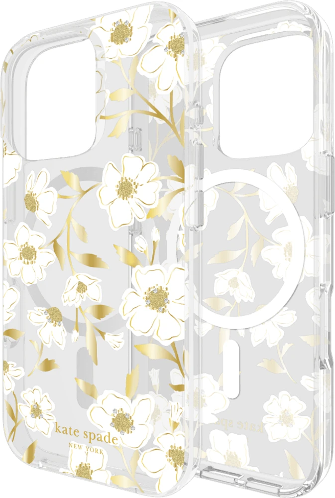 iPhone 16 Pro Kate Spade Protective Prints MagSafe Case - Sunshine Floral