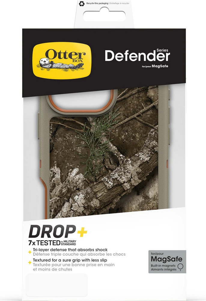 OtterBox - Defender Pro MagSafe Case for Apple iPhone 16 Pro Max - Realtree Apx