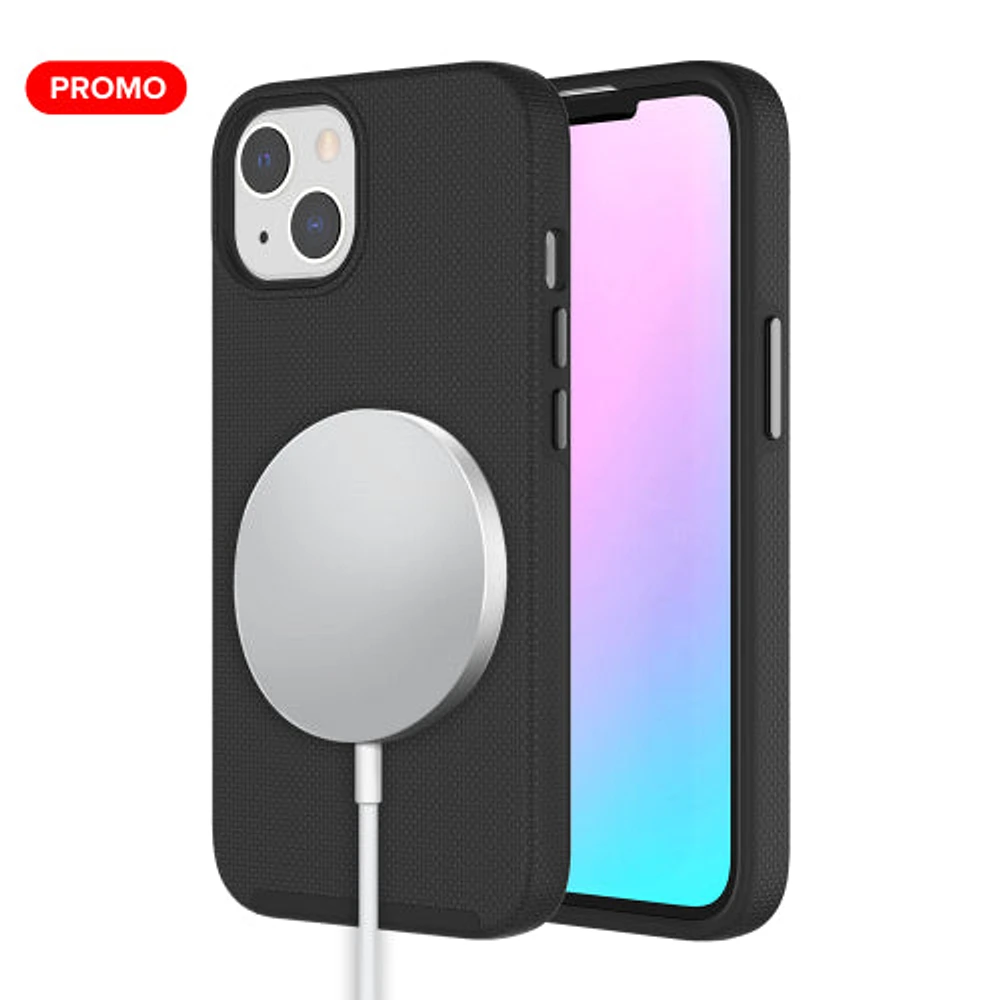 Axessorize PROTech coque anti-choc avec bordures surélevées et une durabilité de niveau militaire compatible avec MagSafe pour Apple iPhone 13 mini