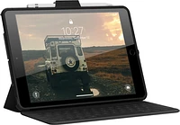 iPad 10.2 (2019-2021) (7th-9th Gen) UAG Black Scout w/Handstrap Case - Black