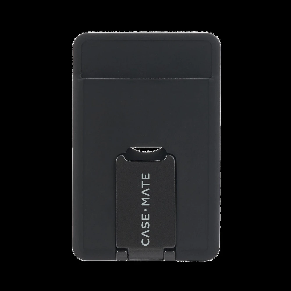 Case-Mate - Magnetic 3- in-1 Wallet Works with MagSafe - Black