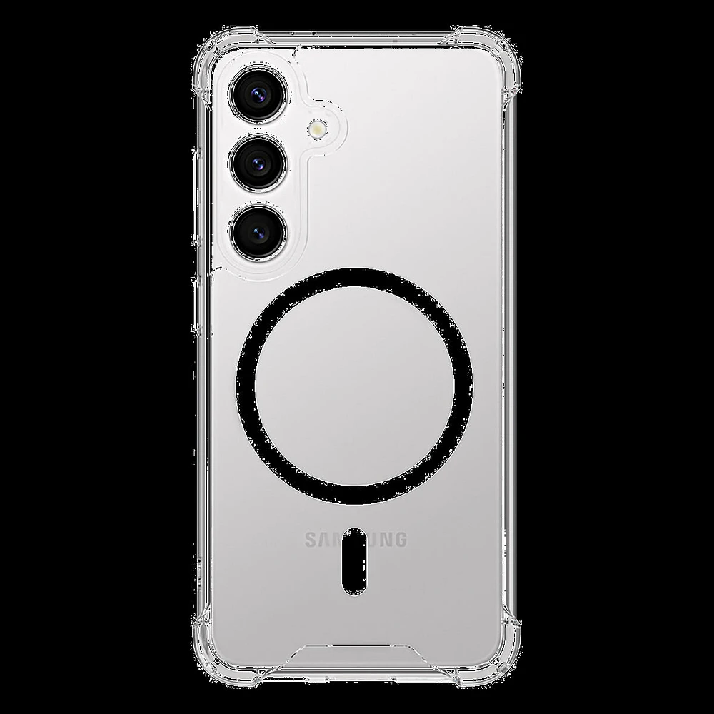Blu Element BEDZS251 Étui DropZone Rugged Compatible avec Magnets Clear pour Samsung Galaxy S25