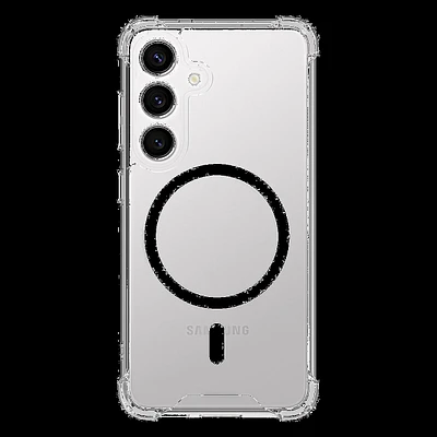 Blu Element BEDZS251 Étui DropZone Rugged Compatible avec Magnets Clear pour Samsung Galaxy S25