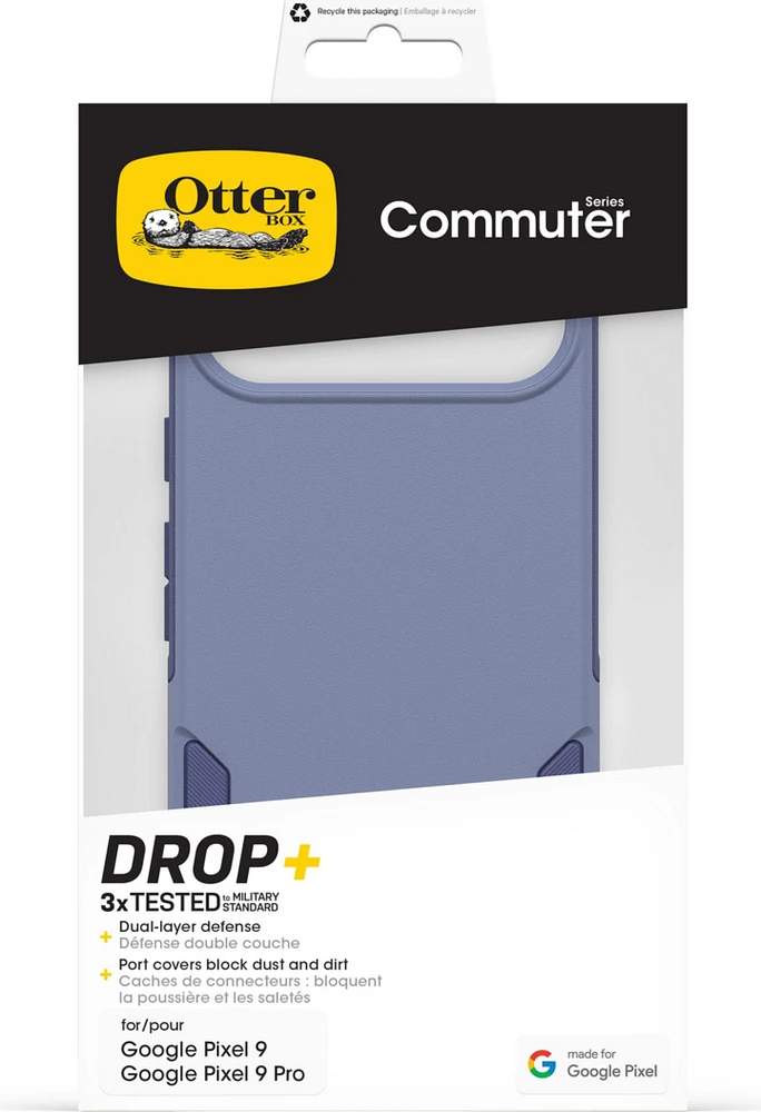 Google Pixel 9/9 Pro Otterbox Commuter Series Case - Purple