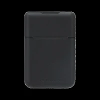 Universal Case-Mate Magnetic Flip MagSafe Wallet - Black Leather