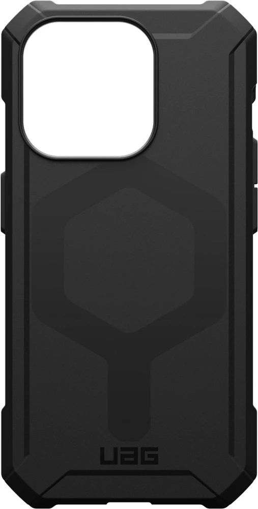 Étui Essential Armor compatible avec MagSafe de UAG - iPhone 15 Pro, noir