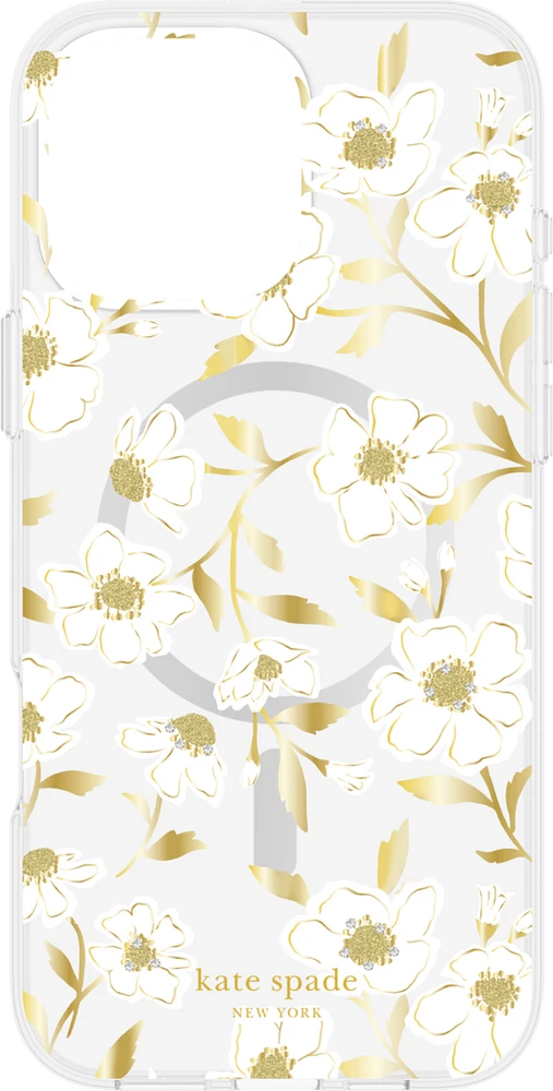 iPhone 16 Pro Max Kate Spade Protective Prints MagSafe Case - Sunshine Floral
