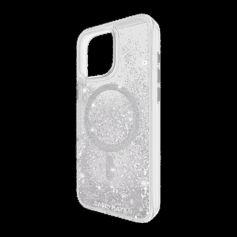 iPhone 16 Pro Max Case-Mate Waterfall MagSafe Case - Silver