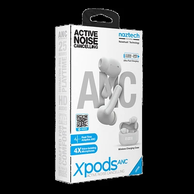Naztech xPods Pro ANC True Wireless with Wireless Charging Case