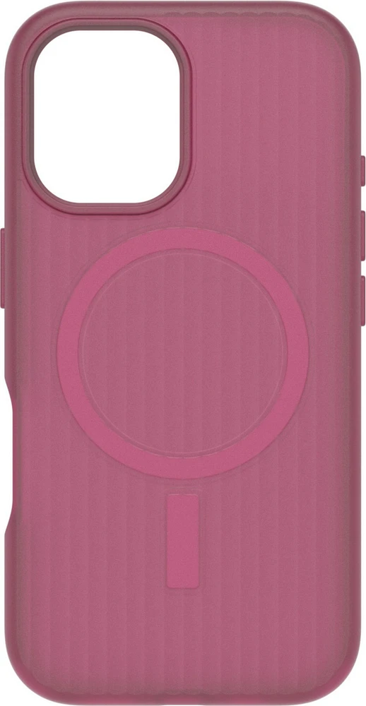 iPhone 16 Otterbox Symmetry Soft Touch w/ MagSafe Series Case - Pink - Glass Heart