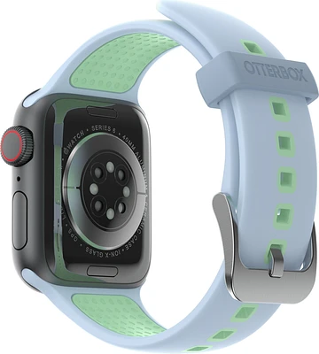 OtterBox bracelet de montre – Apple Watch 38/40/41 mm - bleu/vert (Fresh Dew)