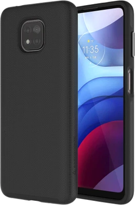 Axessorize PROTech coque anti-choc avec bordures surélevées et une durabilité de niveau militaire pour Motorola Moto G Power (2021)