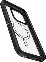 iPhone 15 Pro Max Otterbox Defender XT w/ MagSafe Clear Series Case - Clear/Black (Dark Side)