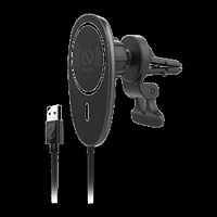 Naztech MagLock Fast Charging Vent Mount w/ Dual Port CLA Car Charger