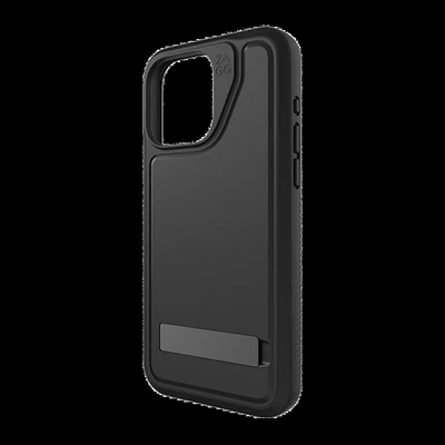 Étui Everest Snap ZAGG (GEAR4) avec support – iPhone 15 Pro Max, noir