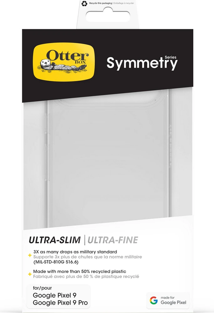 Google Pixel 9/9 Pro Otterbox Symmetry Clear Series Case