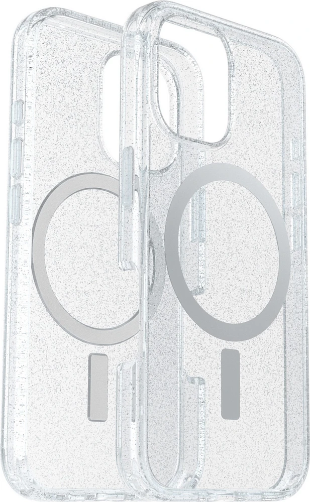 iPhone 16 Otterbox Symmetry Clear w/ MagSafe Series Case - Clear - Stardust 3.0