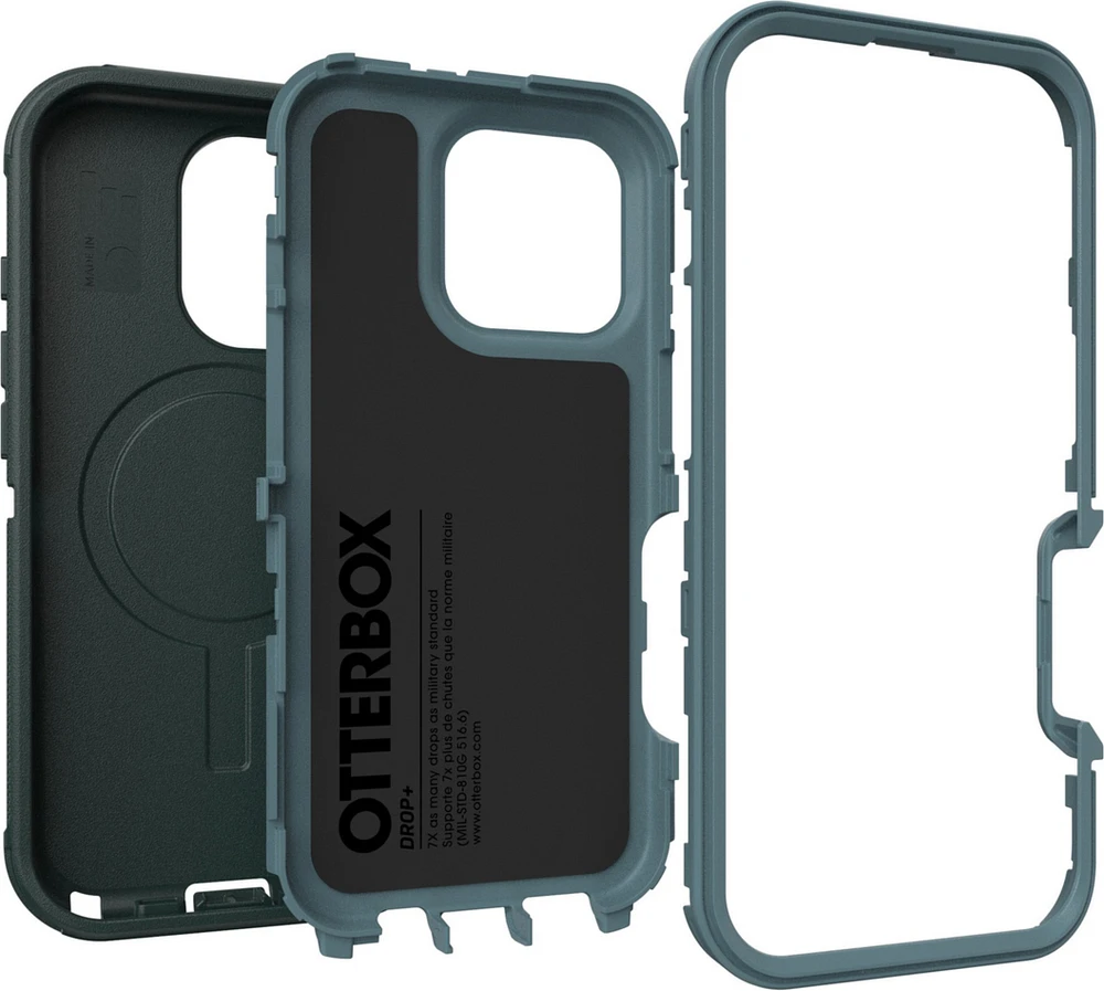 OtterBox - Defender Pro MagSafe Case for Apple iPhone 16 Pro - Sagebrush