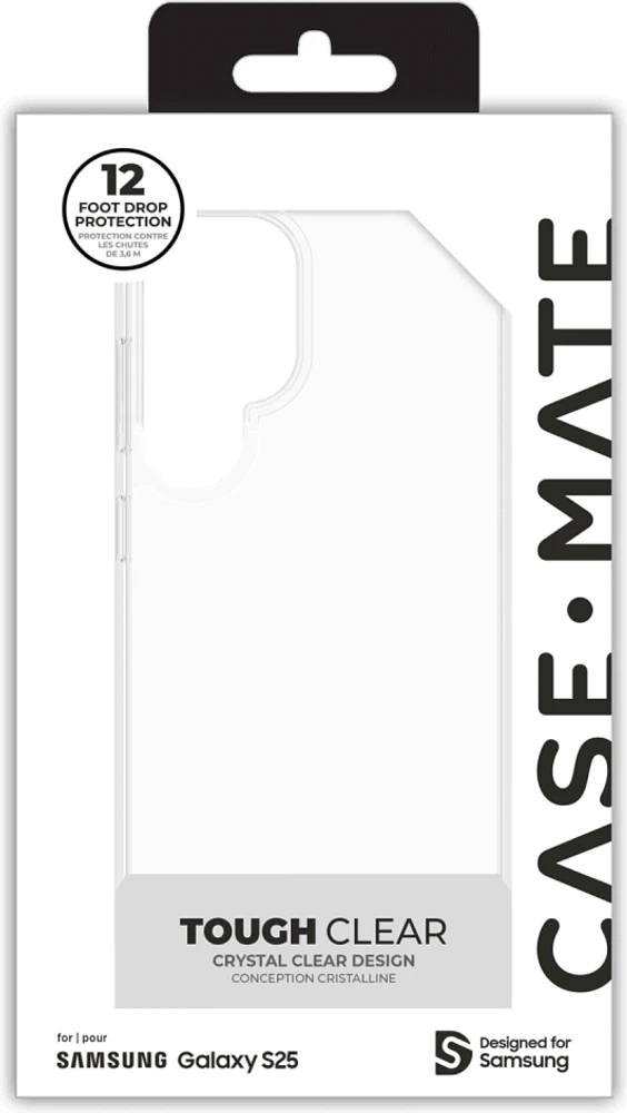 Samsung Galaxy S25 Case-Mate Tough Case - Clear