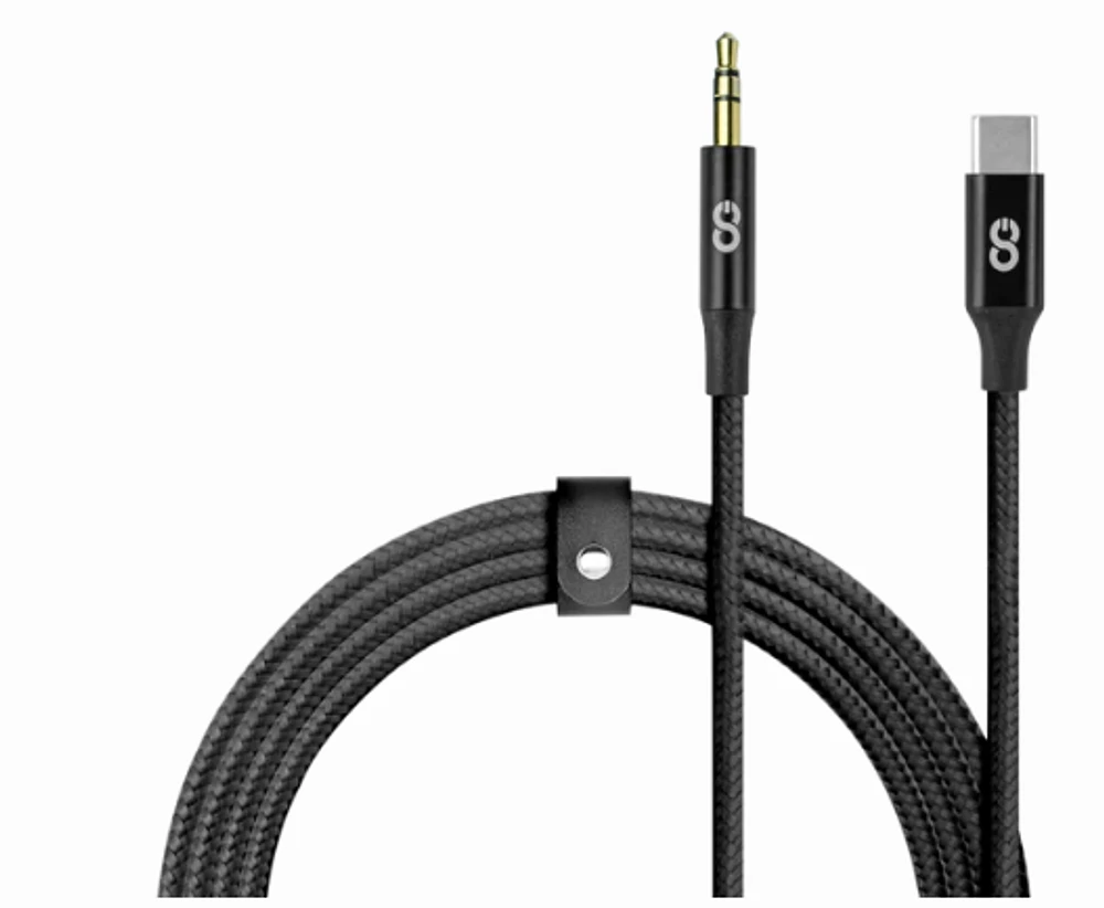 LOGiiX Piston Connect Braid 1M Aux to USB-C