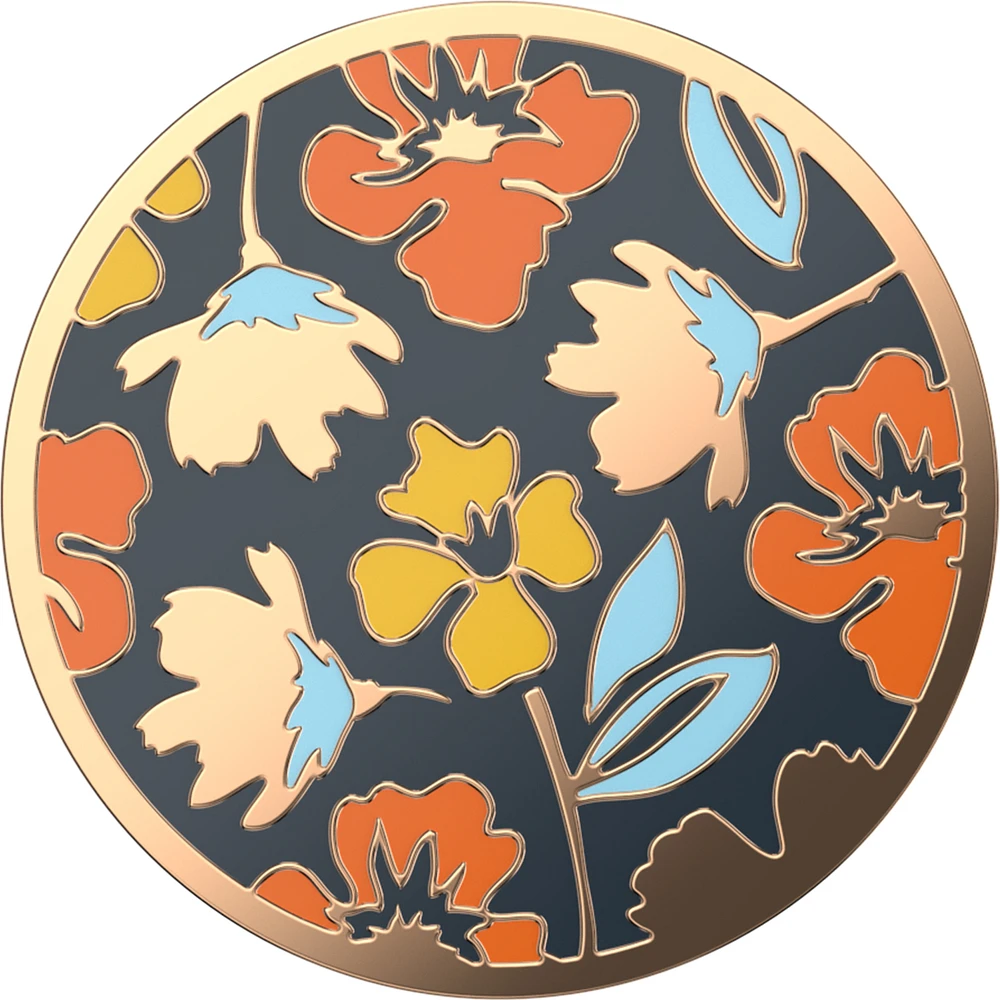 PopSockets 806849 PopGrip Enamel Petal Frenzy