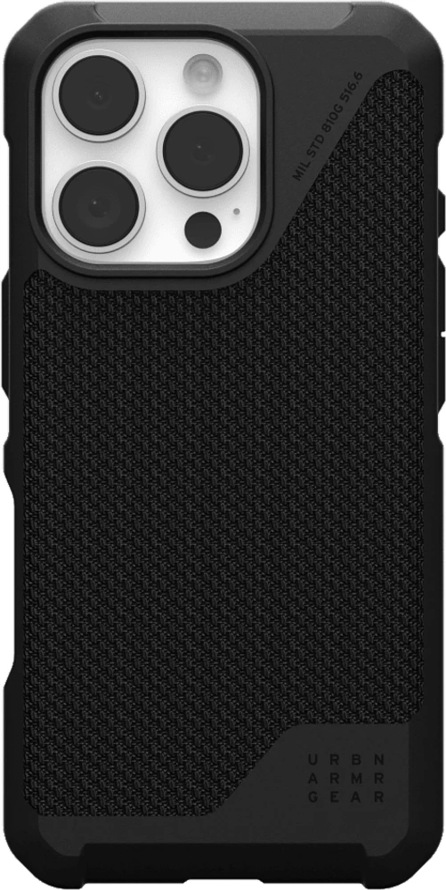 iPhone 16 Pro UAG Metropolis LT MagSafe Case - Kevlar Black