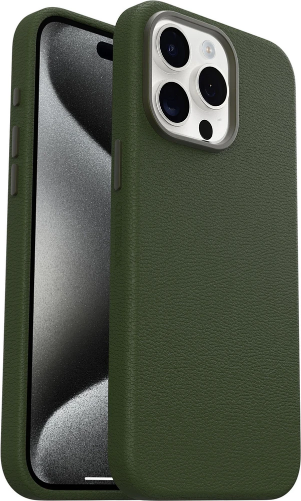 tui en cuir de cactus de Symmetry d'Otterbox avec MagSafe pour iPhone Pro Max