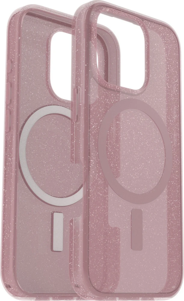 iPhone 16 Pro Otterbox Symmetry Clear w/ MagSafe Series Case - Pink - Thimbleberry