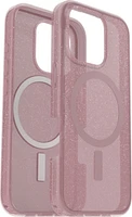 iPhone 16 Pro Otterbox Symmetry Clear w/ MagSafe Series Case - Pink - Thimbleberry