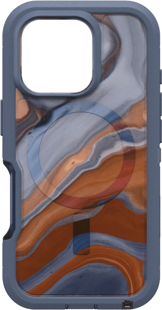 iPhone 16 Pro Otterbox Defender XT Clear Pro w/ MagSafe Series Case - Clear/Blue
