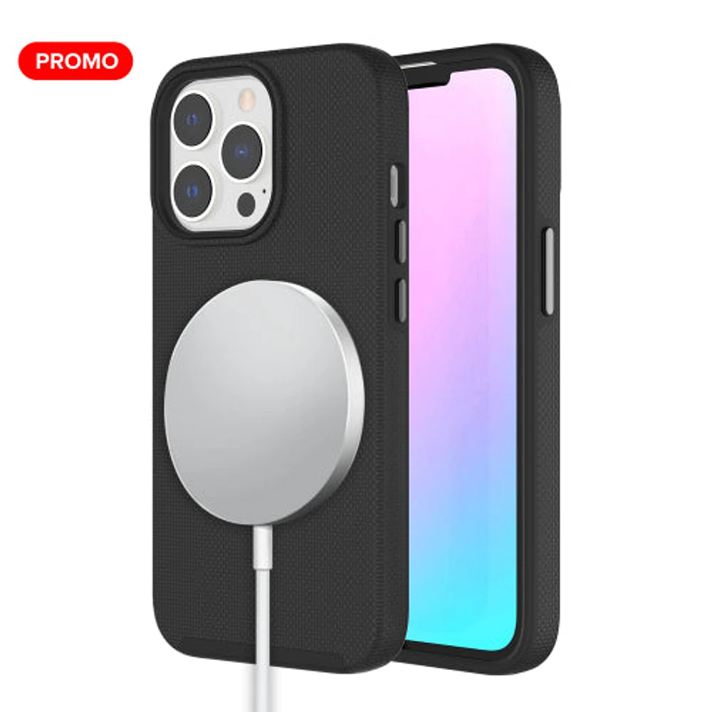 Axessorize PROTech coque anti-choc avec bordures surélevées et une durabilité de niveau militaire compatible avec MagSafe pour Apple iPhone 13 Pro