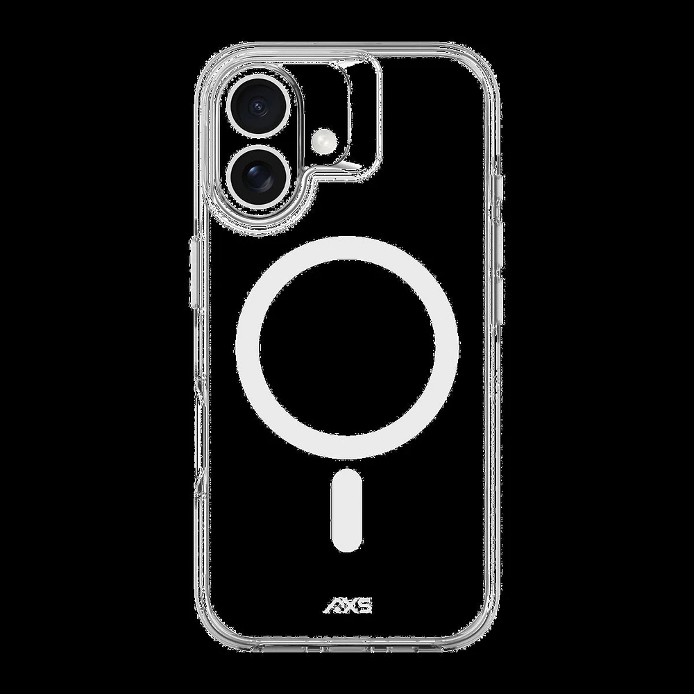 AXS Crystal Shield D3O® Magsafe Compatible Apple iPhone 16 | Clear