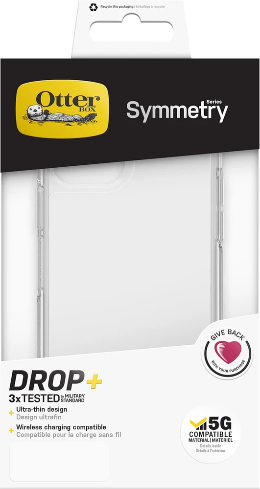 OtterBox - iPhone 12/12 Pro - Symmetry Clear Case - Clear