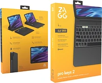 ZAGG KB Pro Keys 2 (sans Trackpad) iPad Pro 11 po M4 (2024) - Noir