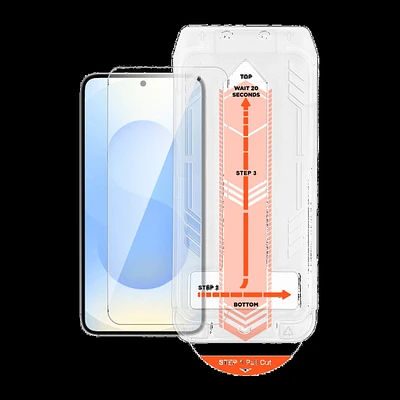 Samsung Galaxy S25 Edge HyperGear Tempered Glass Screen Protector w/Installation Applicator Tray