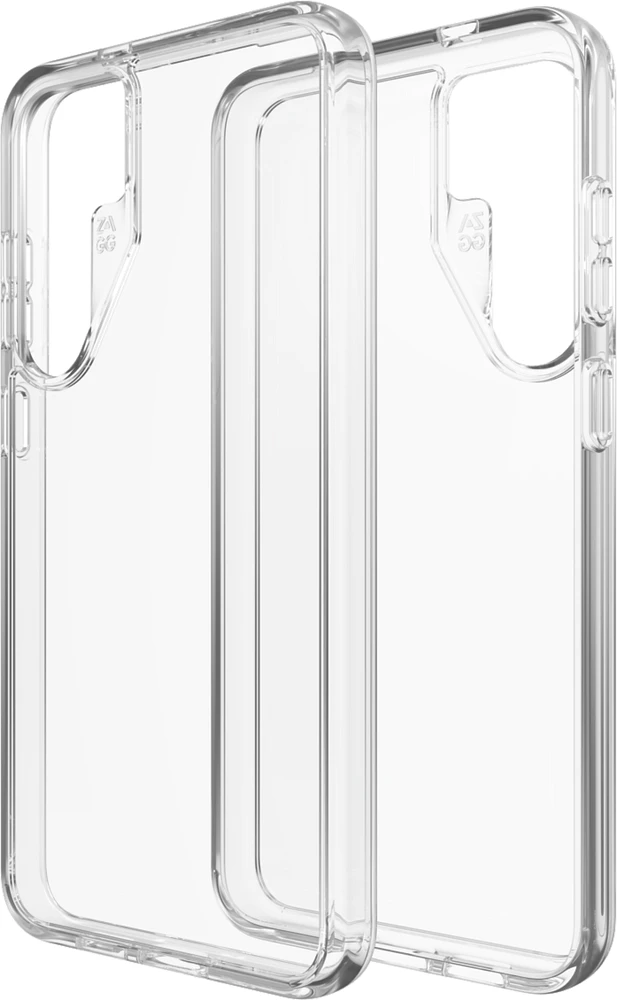 Zagg - Crystal Palace Case For Samsung Galaxy S24 Plus - Clear