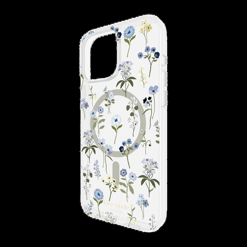 iPhone 16 Pro Max Kate Spade Protective Prints MagSafe Case - Precious Bloom