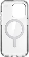 Speck Presidio case with MagSafe for iPhone 15 Pro, Clear