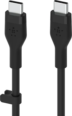 Belkin CAB009bt1MBK Câble de Charge/Sync BOOSTCHARGE Flex USB-C vers USB-C 2.0 3 pieds Noir