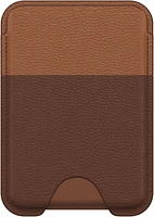 OtterBox - Symmetry Cactus Leather MagSafe Wallet - Rich Adobe