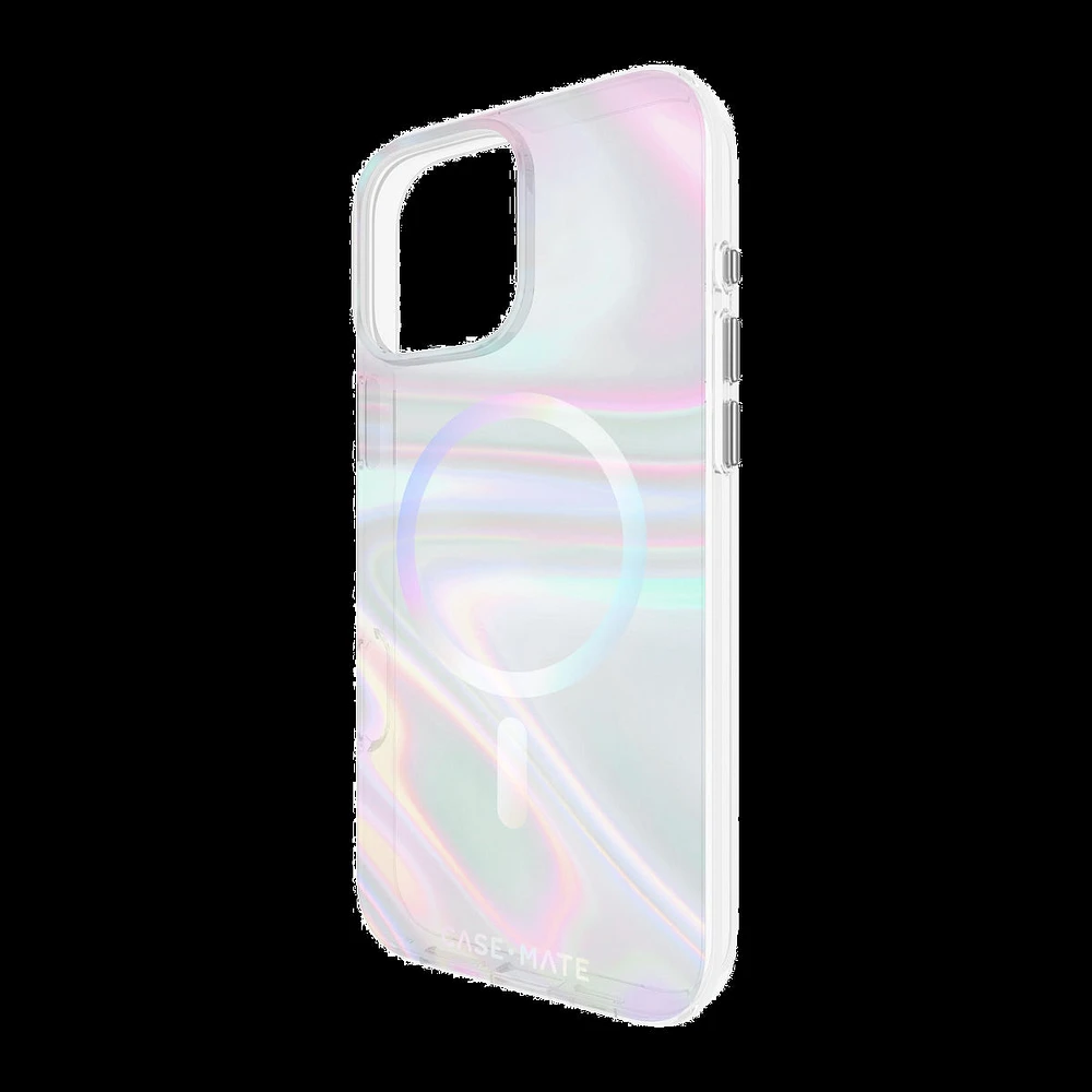 iPhone 16 Pro Max Case-Mate Soap Bubble MagSafe Case - Iridescent